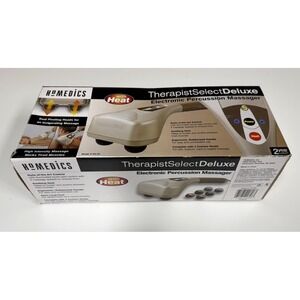 Massager Homedics PA-3H Therapist Select Deluxe Electronic Percussion  w/ Heat